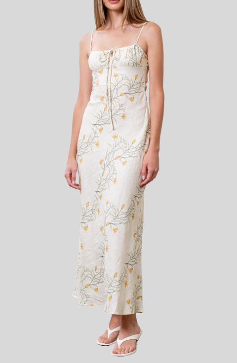 Floral Print Maxi Dress