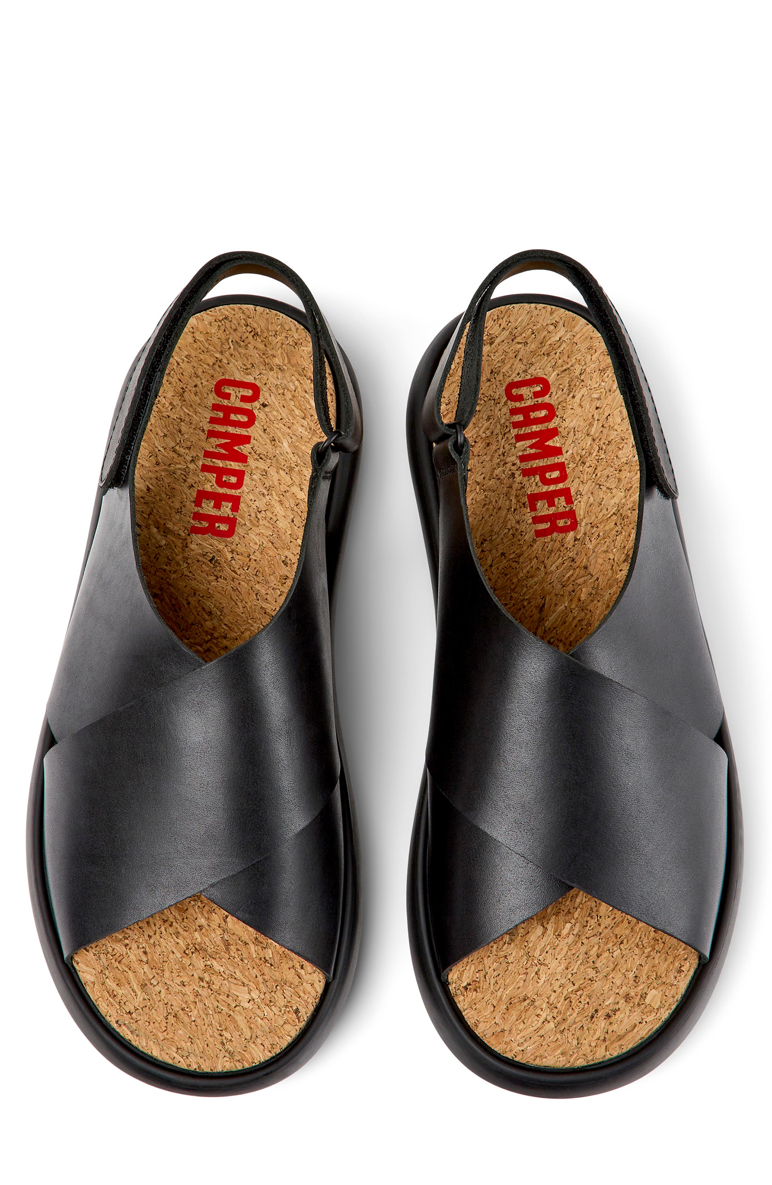 Camper Pelotas Flota Crisscross Slingback Sandal, Alternate, color, 