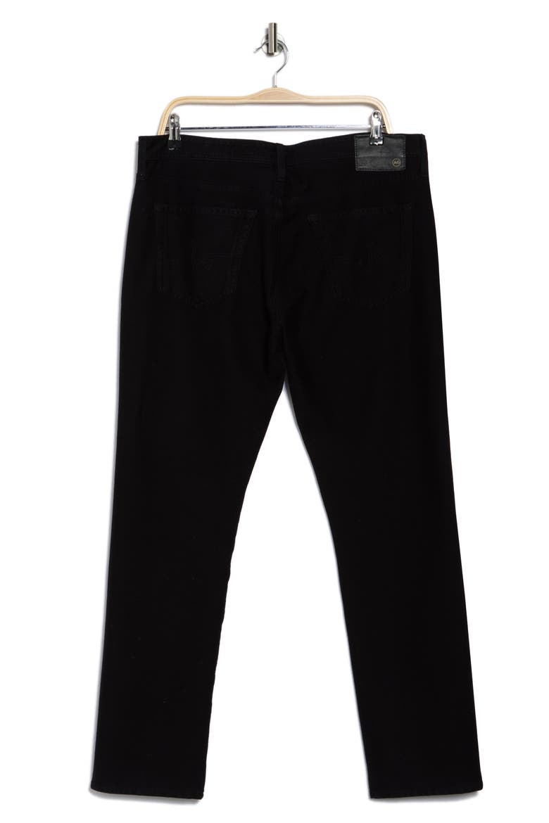Everett Slim Straight Jeans, Alternate, color, ONYX