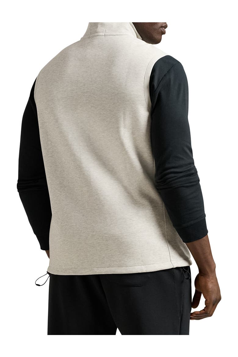 Big & Tall Double-Knit Tech Vest, Alternate, color, LT SPORT HEATHER