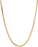 Ana Luisa Herringbone Chain - Ina Mini