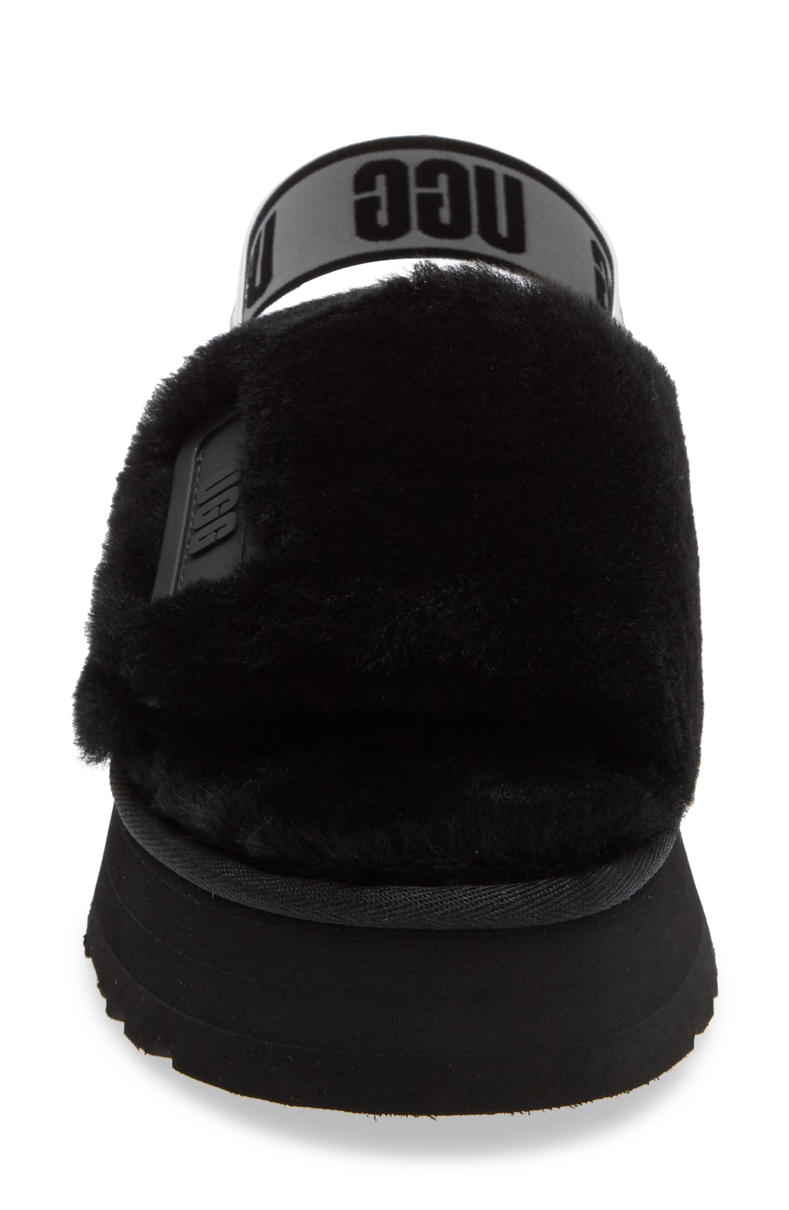 UGG<sup>®</sup> Disco Genuine Shearling Slingback Slipper, Alternate, color, 