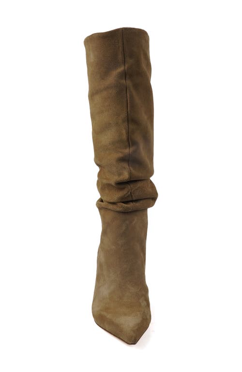 Zigi Varenna Tall Boot In Olive