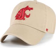 '47 Men's '47 Khaki Washington State Cougars Clean Up Adjustable Hat