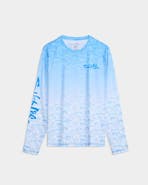 Salt Life Current and Catch Fade 2.0 Perforated Tee