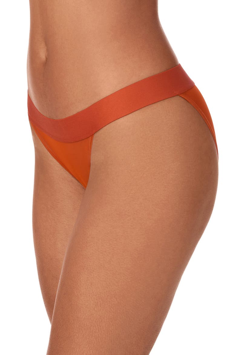 Sheers Bikini, Alternate, color, COPPER