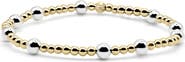 Bowood Lane Eva Two-Tone Beaded Bracelet