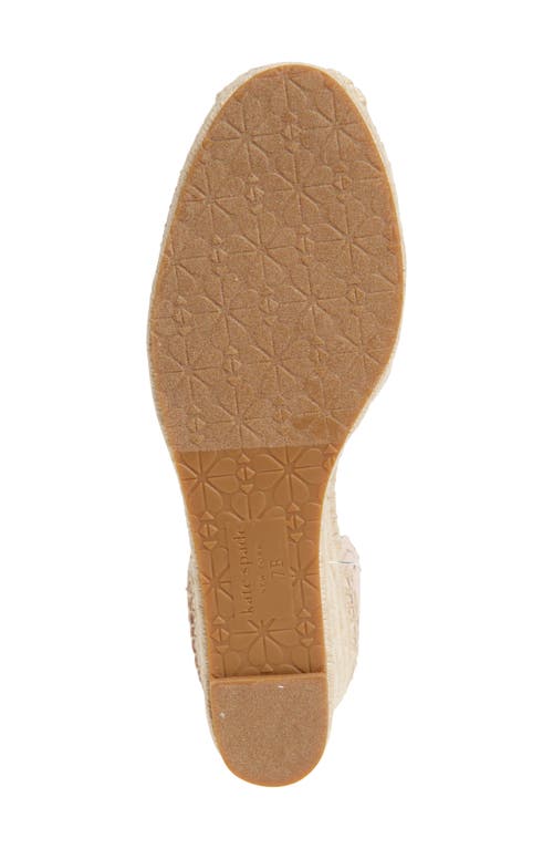 Kate Spade New York Polly Espadrille Wedge Sandal In Rose Smoke
