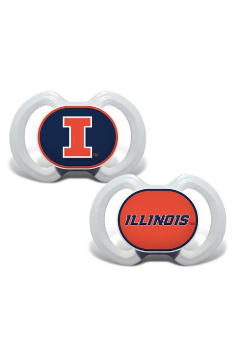 Illinois Fighting Illini Pacifier 2-Pack