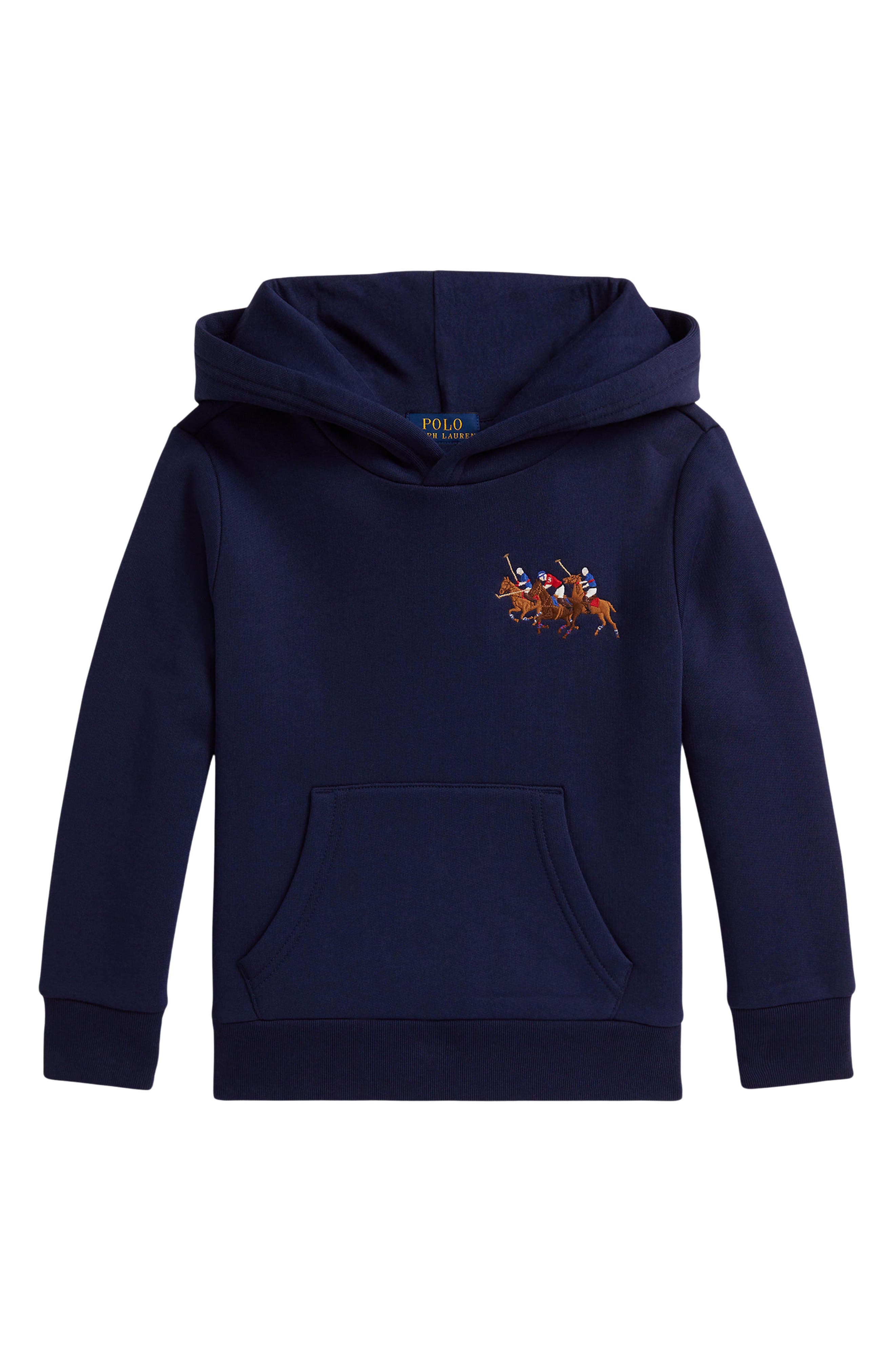 Kids' Triple Pony Fleece Hoodie