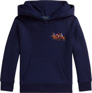 Polo Ralph Lauren Kids' Triple Pony Fleece Hoodie