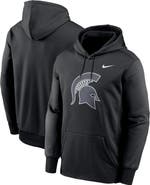 Nike Men's Nike Black Michigan State Spartans Color Pop Performance Fleece Pullover Hoodie