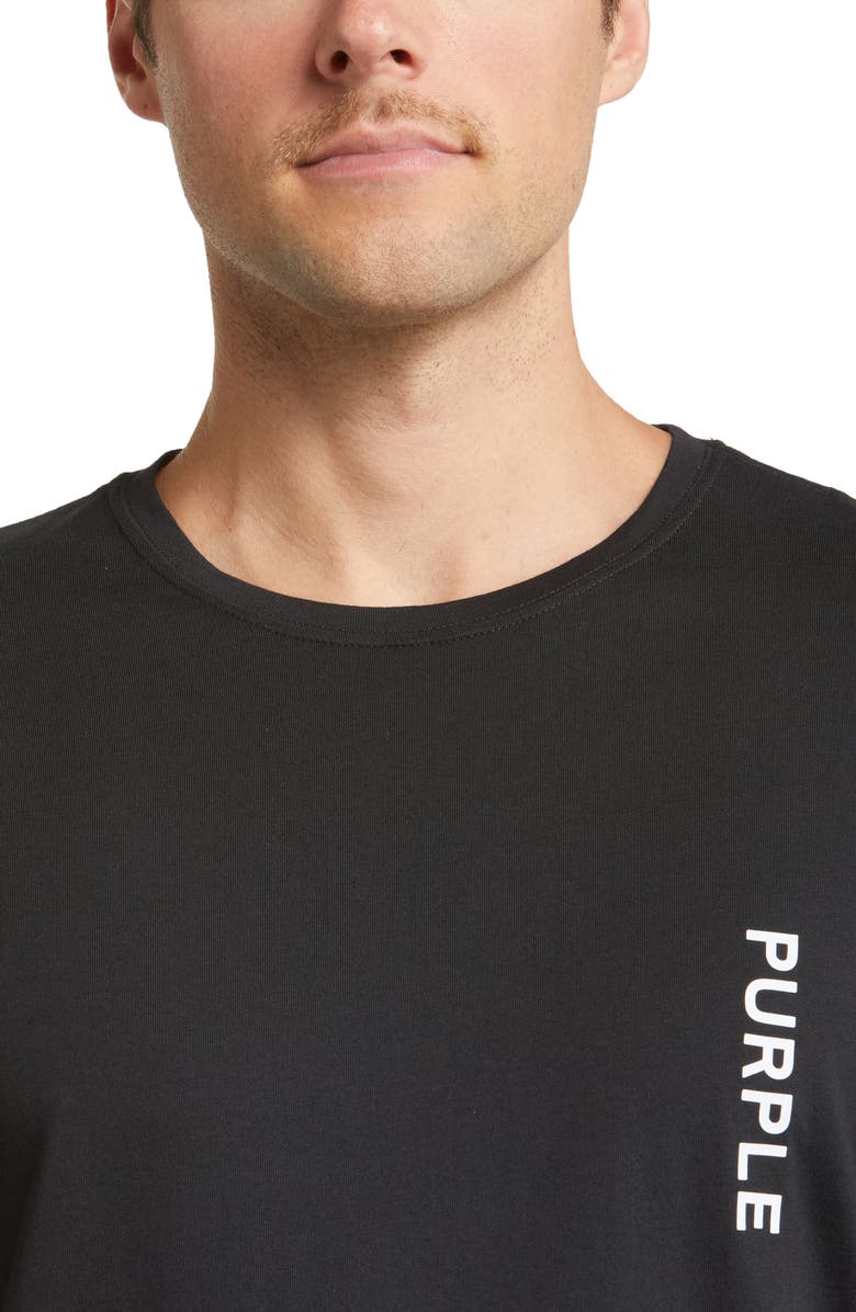 PURPLE BRAND Clean Logo Cotton Jersey T-Shirt, Alternate, color, 