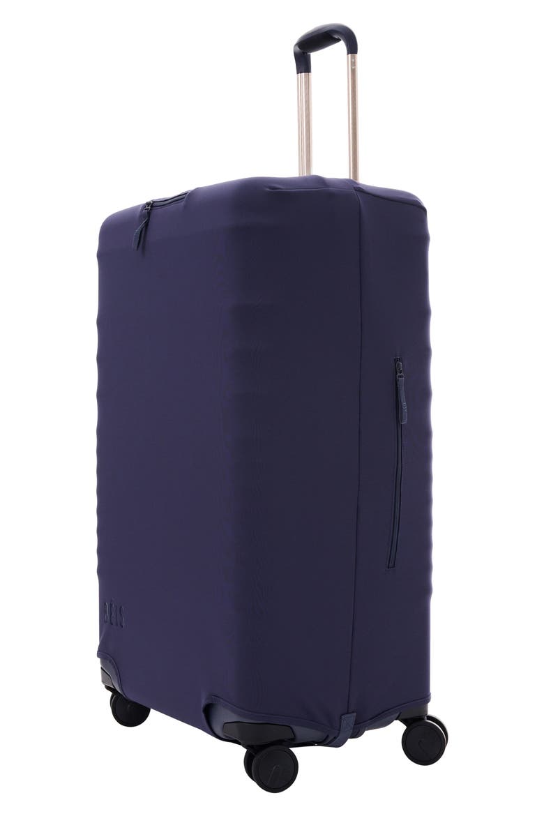 The Large Check-In Luggage Cover, Alternate, color, NAVY
