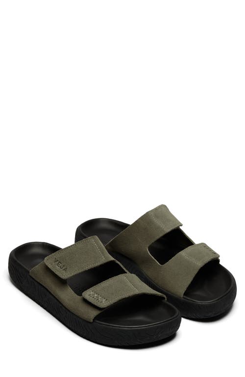Veja Etna Suede Slide Sandal