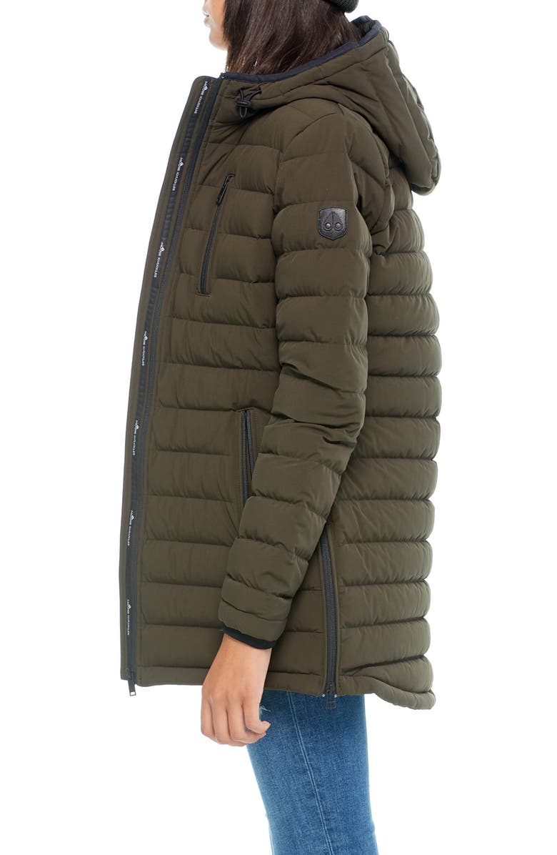 Moose Knuckles Rockcliff Quilted Down Coat, Alternate, color,