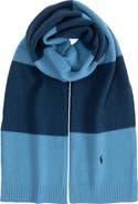 Polo Ralph Lauren Stripe Brushed Wool Scarf