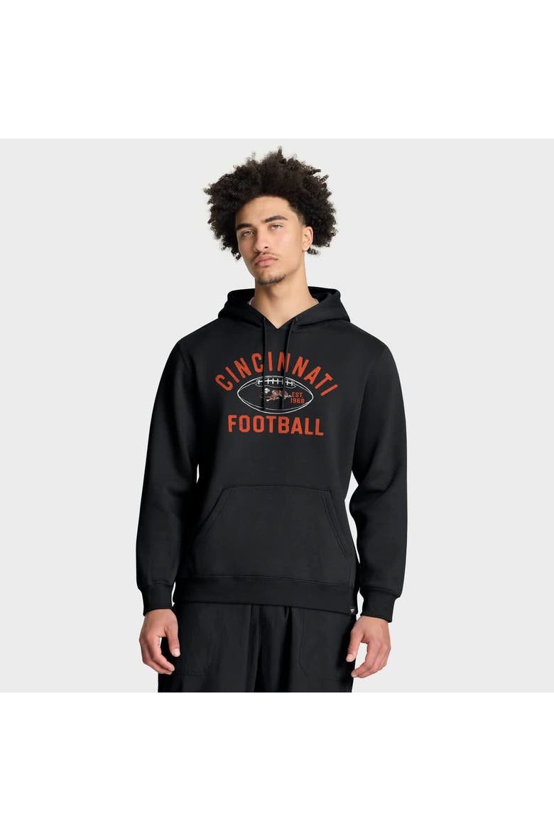 Men's Fanatics Black Cincinnati Bengals Fumblerooski Legacy Pullover Hoodie, Main, color, Black