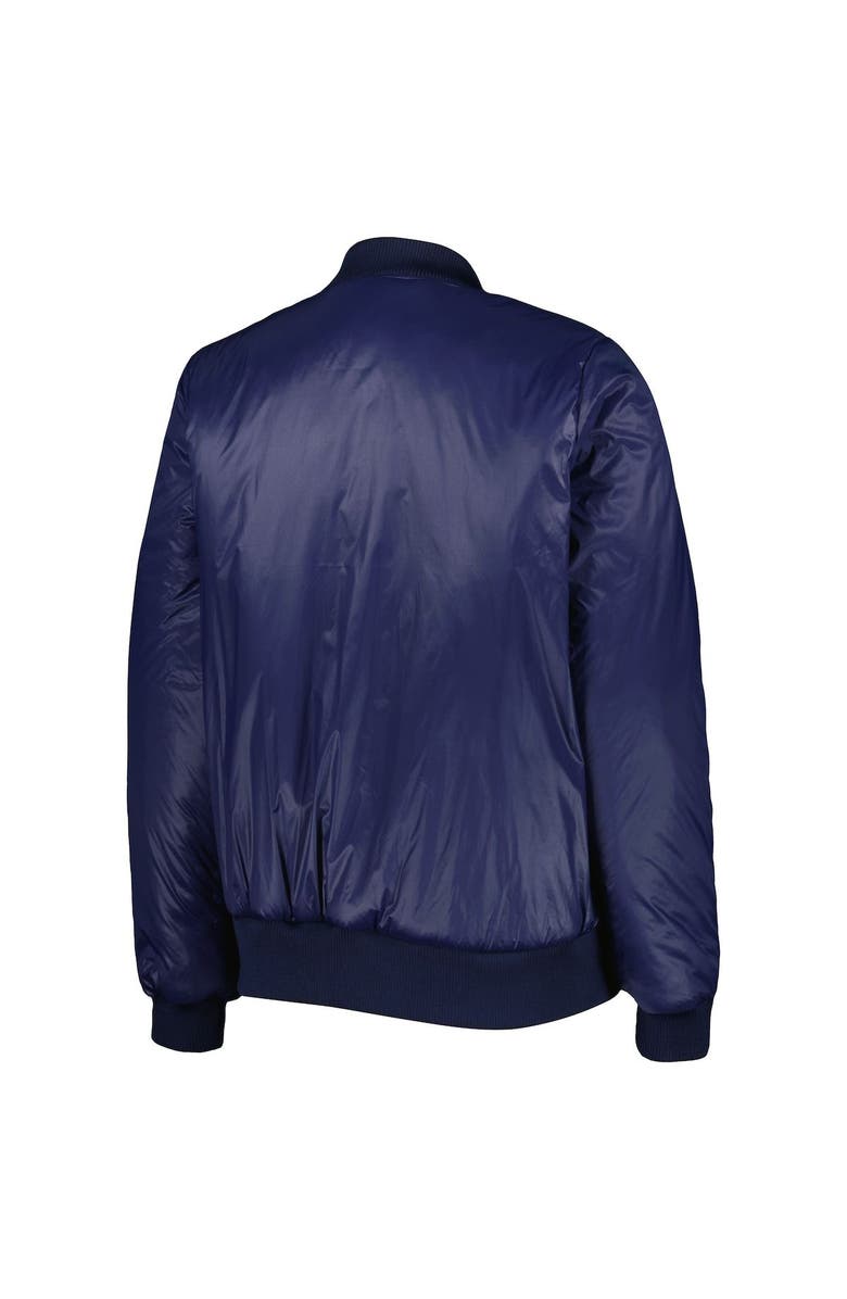 G-III 4HER BY CARL BANKS Women's G-III 4Her by Carl Banks Oatmeal/Navy Chicago Bears Switchback Reversible Full-Zip Jacket, Alternate, color, Oatmeal