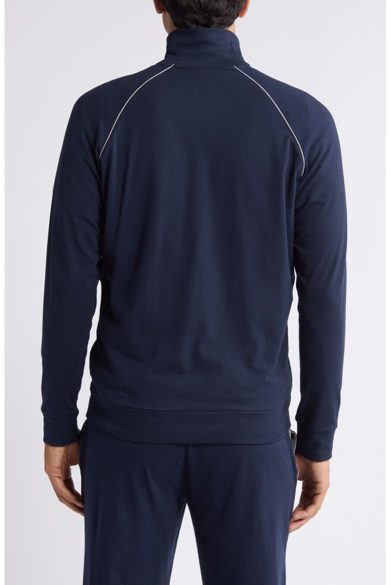 Mix Match Zip Jacket, Alternate, color, DK BU