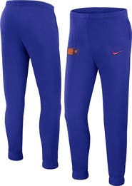 Nike Men's Nike Blue Barcelona GFA Fleece Pants