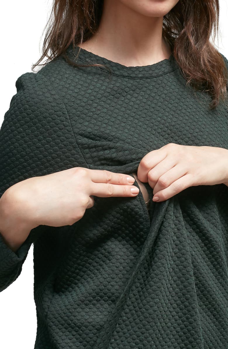 Allette Esther Nursing Sweater, Alternate, color, 