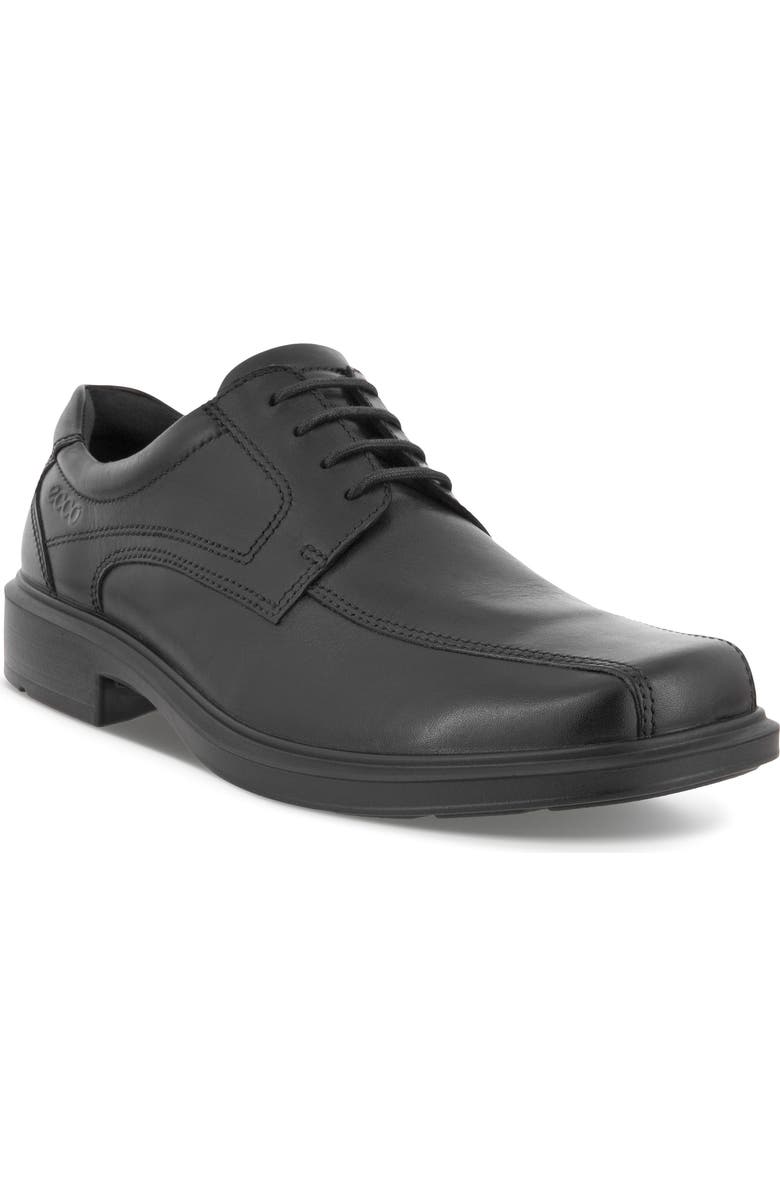 ECCO Helsinki Classic Bike Toe Derby, Main, color, Black