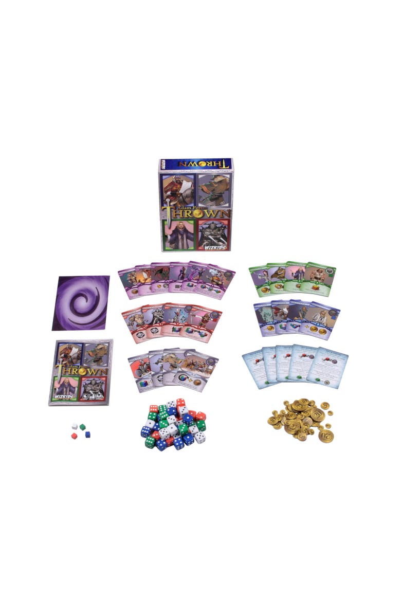 WizKids Games Thrown Tricktaking Game, Strategy Games, Kids Ages 12+, Alternate, color, Multicolored