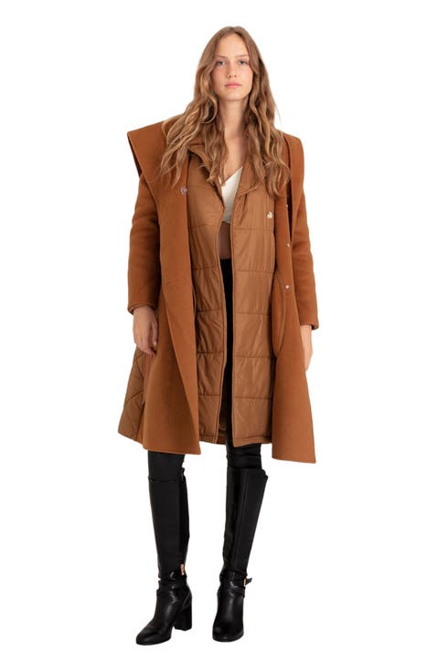Walk Me Home Convertible Coat