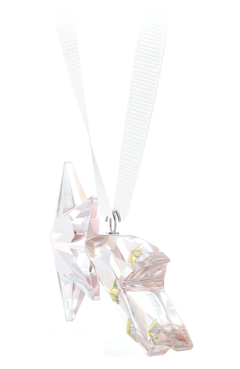 Swarovski Holiday Magic Classics Shooting Star Crystal Ornament, Alternate, color, Aurora Borealis