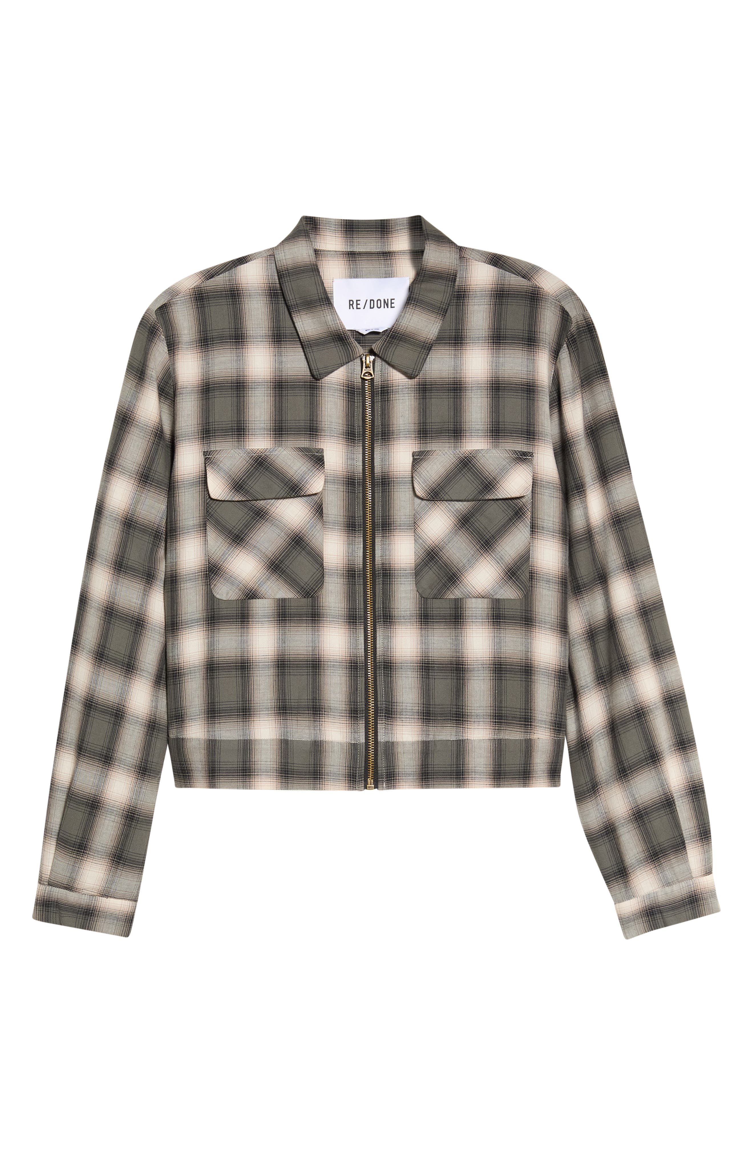 selected DARK SAGE PLAID