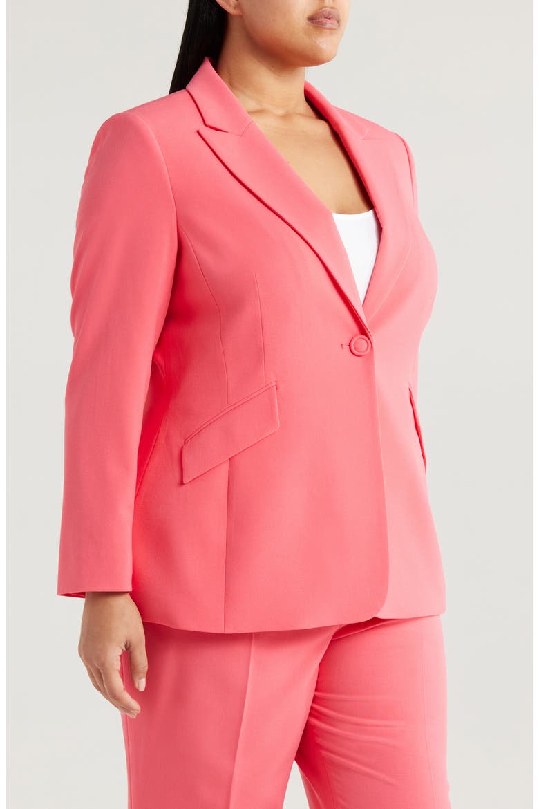One-Button Blazer, Alternate, color, SUNSET