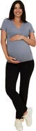 MOTHERHOOD MATERNITY Mia Secret Fit Over the Belly Slim Straight Leg Pant