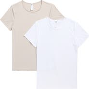 YOGALICIOUS 2-Pack Tara Air Cloud Jersey T-Shirts