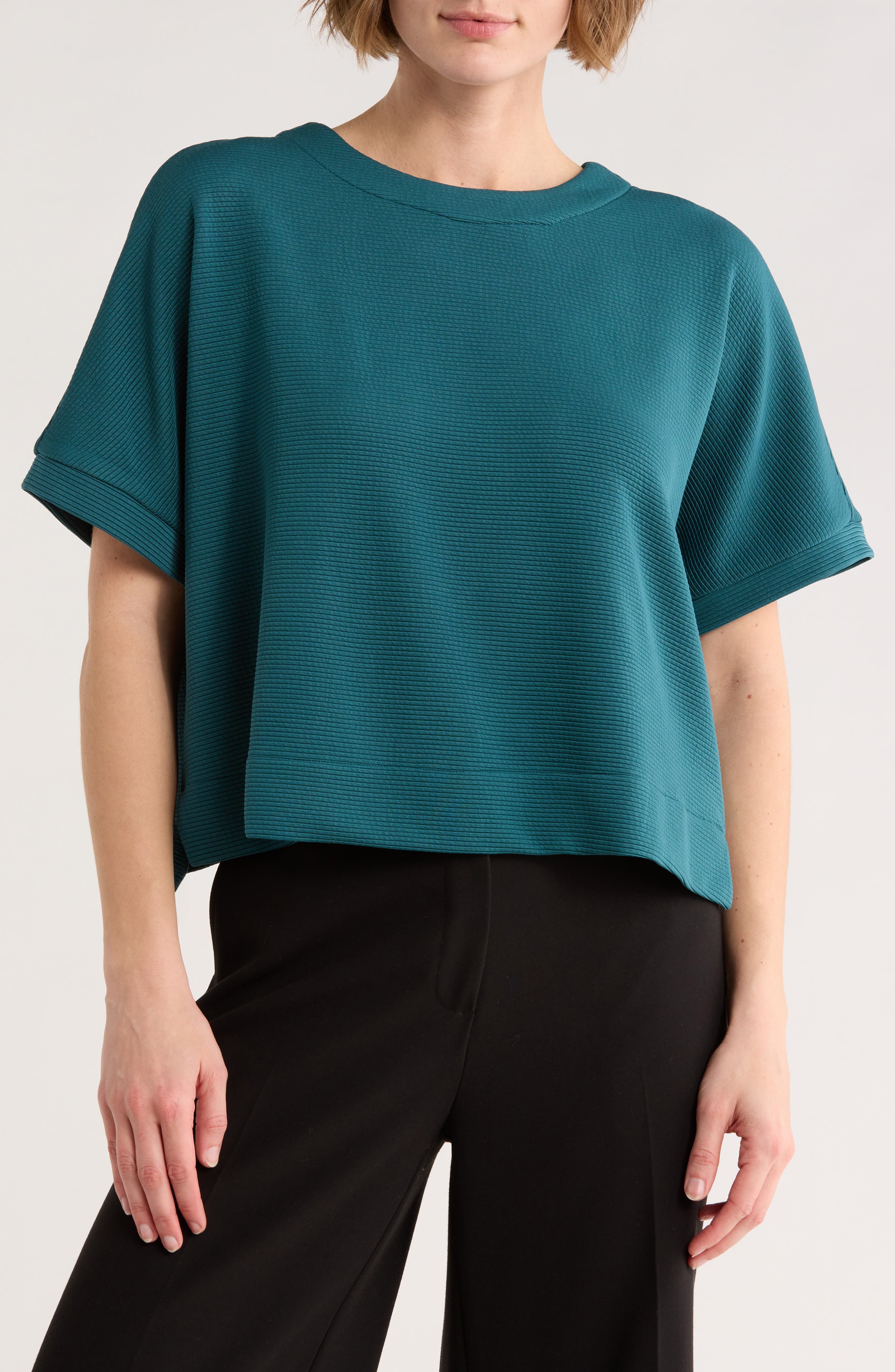 Ottoman Rib Button Back Top - image 5