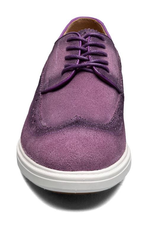 Stacy Adams Trudell Wingtip Oxford In Lavender