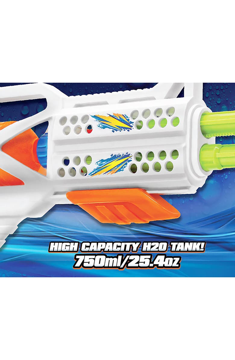 Lanard Water Blaster, Double Impact, Pump Action Dual Barrels, Alternate, color, Multicolored
