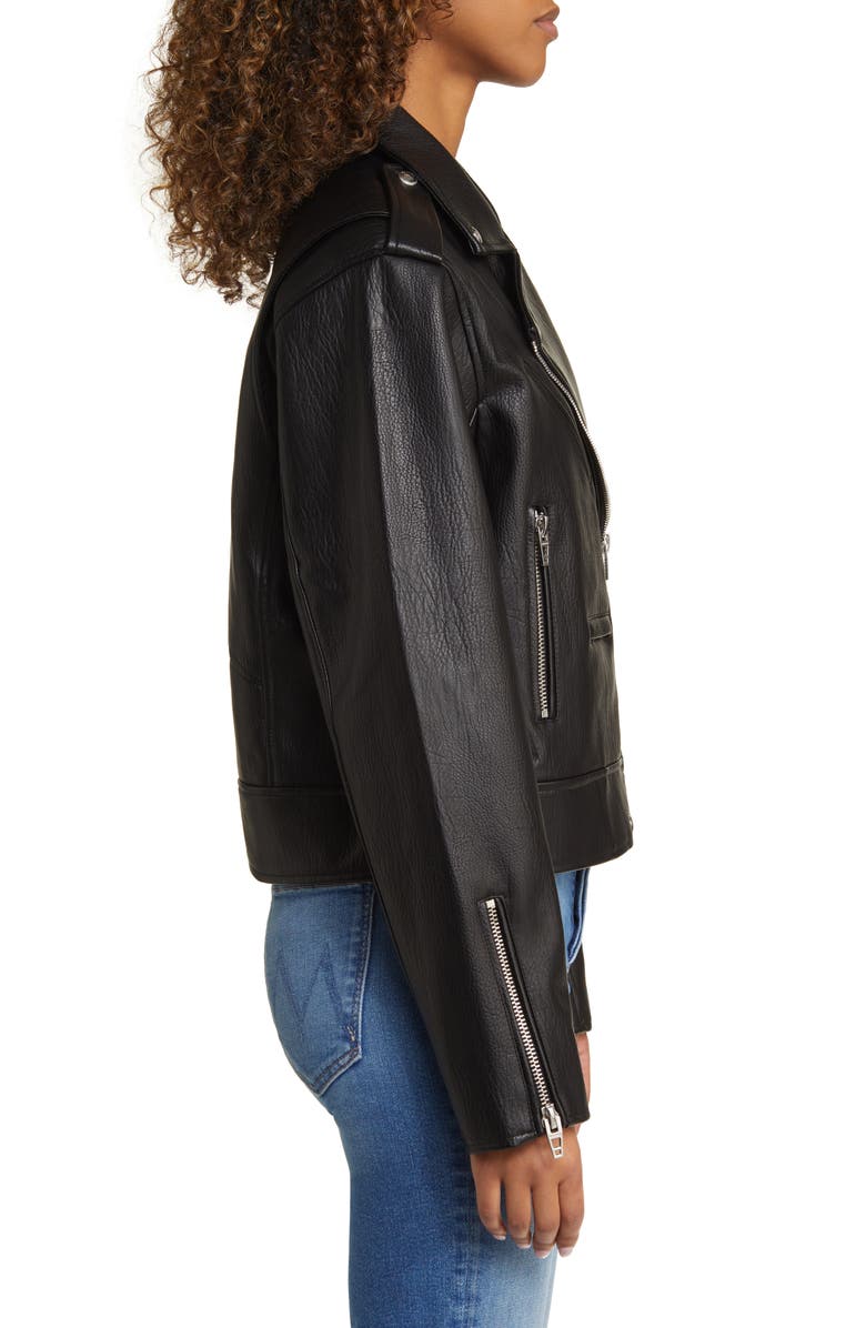 BLANKNYC Faux Leather Moto Jacket, Alternate, color,