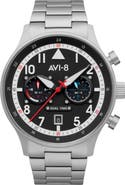 AVI-8 Hawker Hurricane Carey Chronograph Bracelet Watch, 44mm