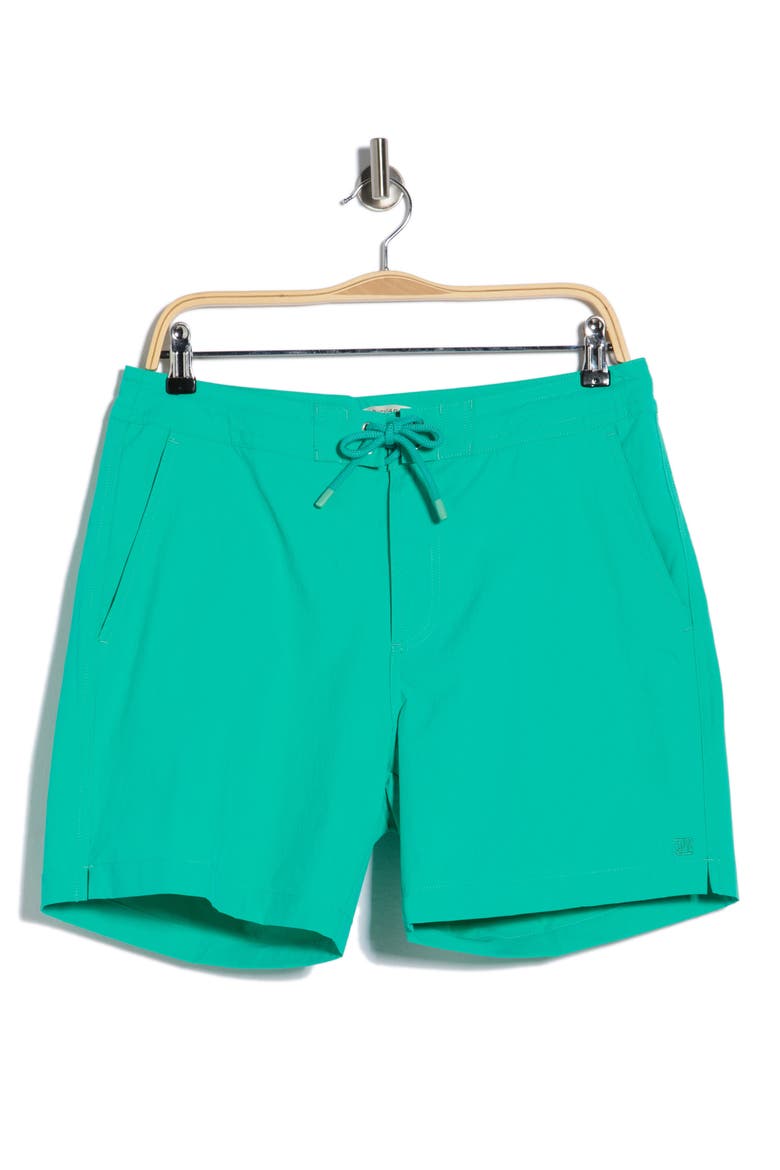 Tradewind Swim Trunks, Alternate, color, PEACOCK
