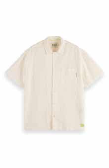 Macys Cross-Stitch Camp Shirt