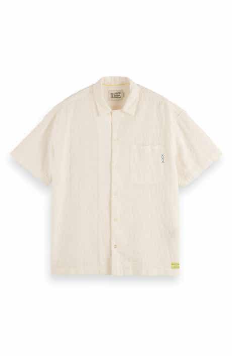 Macys Cross-Stitch Camp Shirt
