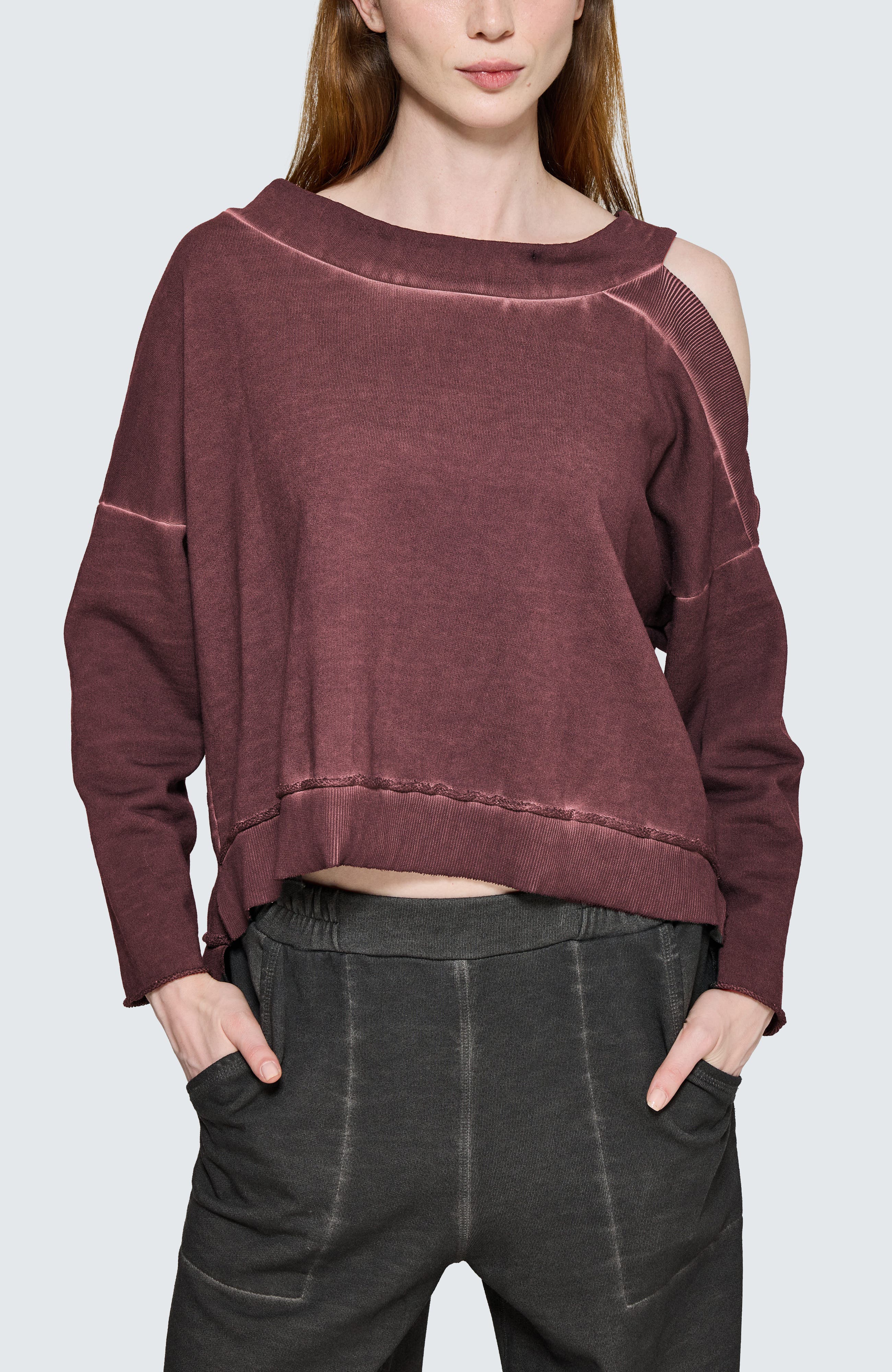 Yara One-Shoulder Pullover - image 3