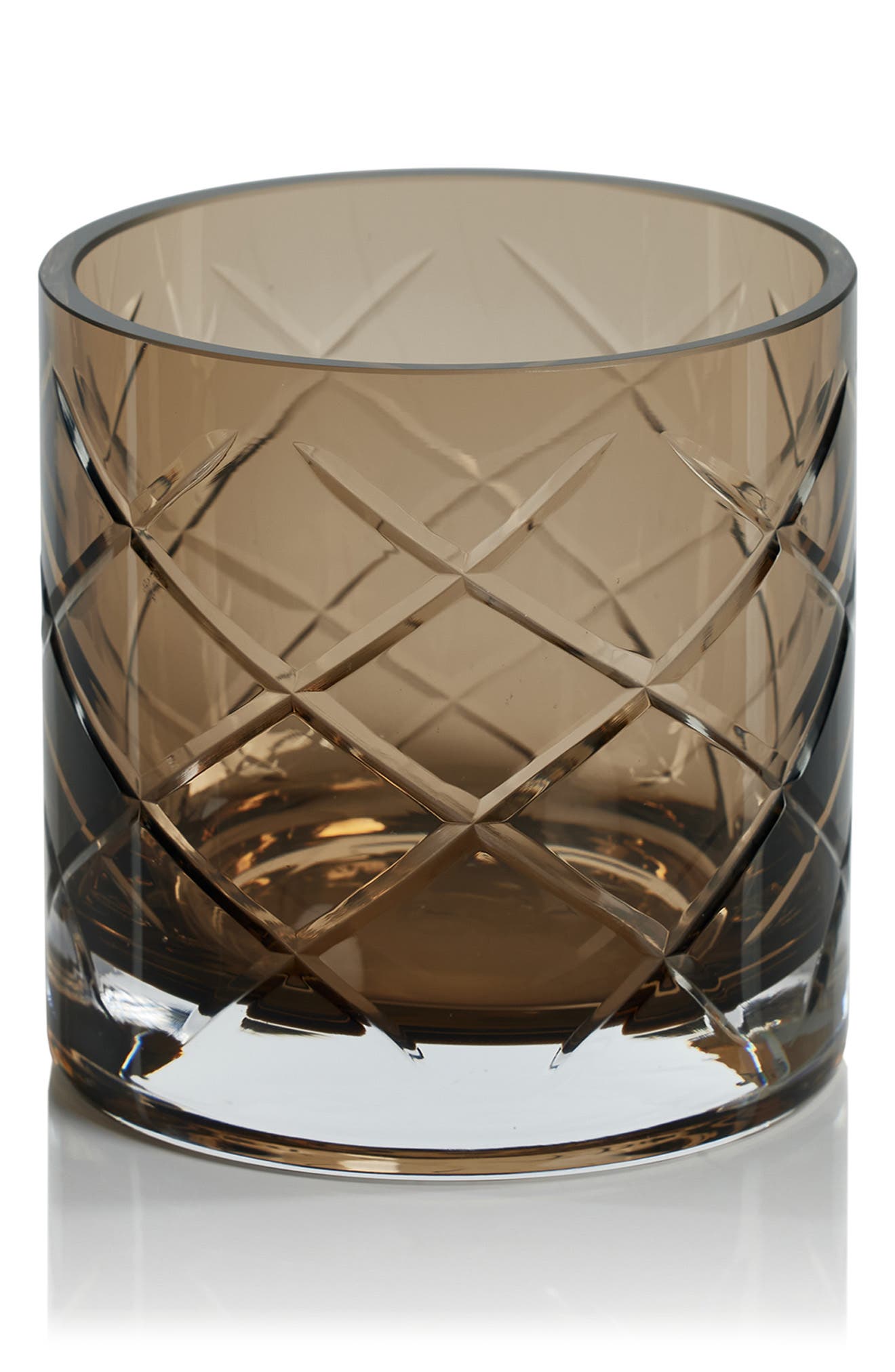 Zodax Martina Hand Cut Glass Vase