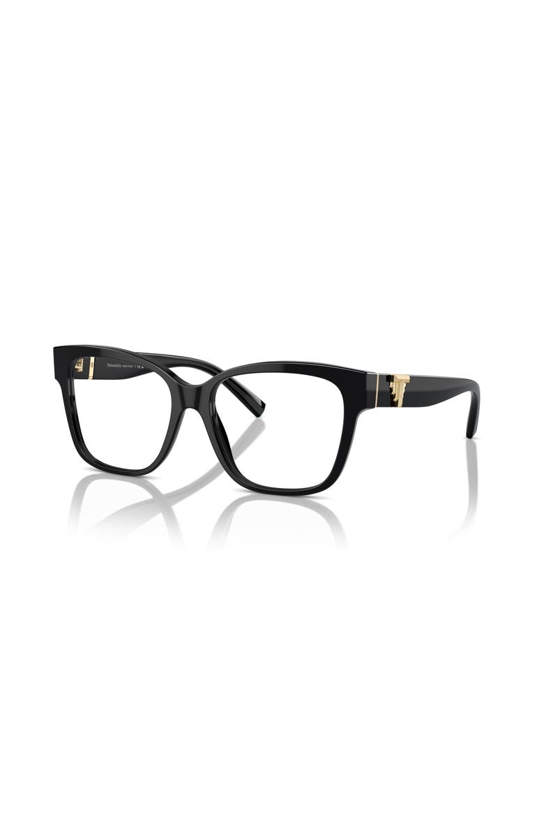 Tiffany & Co. 54mm Square optical glasses, Main, color, Black