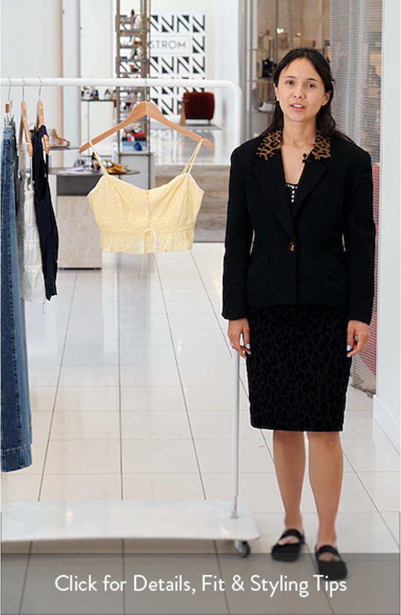 Lace-Up Eyelet Camisole, sales video thumbnail