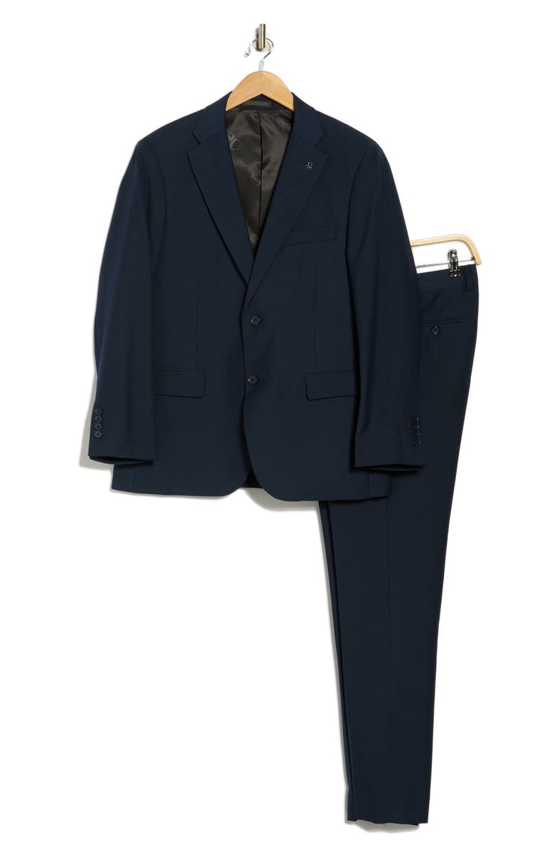 Scotch & Soda Navy Classic Fit Suit, Alternate, color, Navy