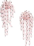 Isabel Marant Hanabi Beaded Clip-On Drop Earrings