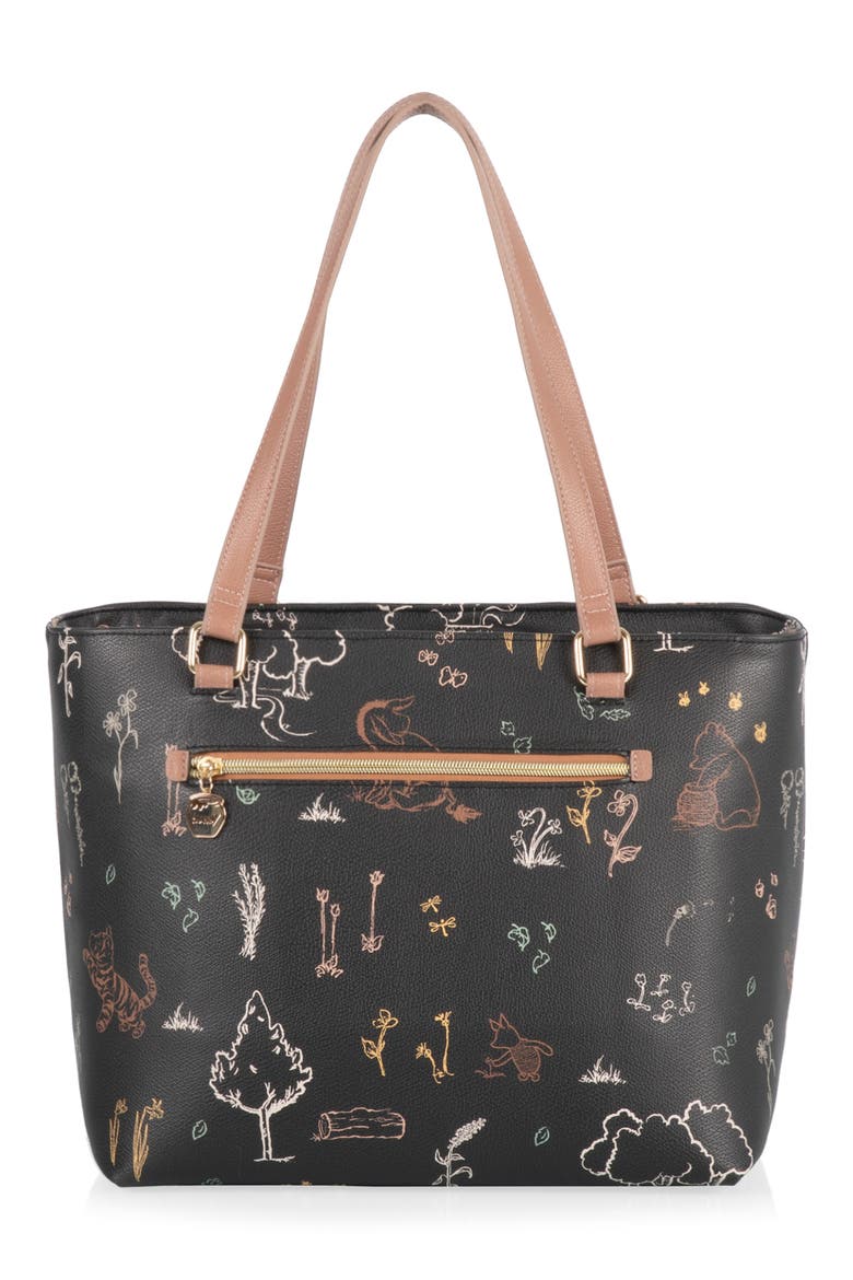 Uptown Cooler Tote, Main, color, BLACK