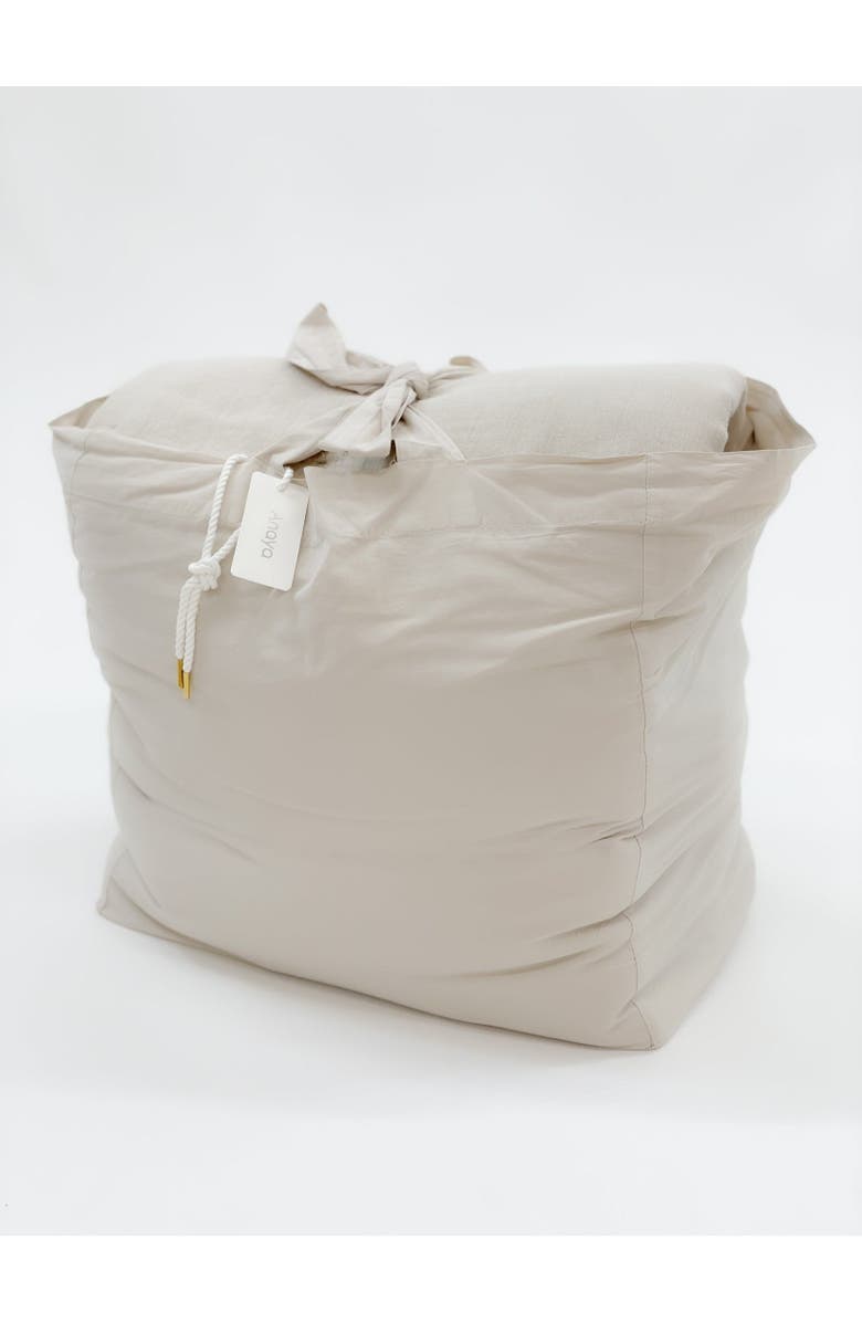 Anaya Easy Cotton Gauze Quilt & Pillow Set, Alternate, color, Beige